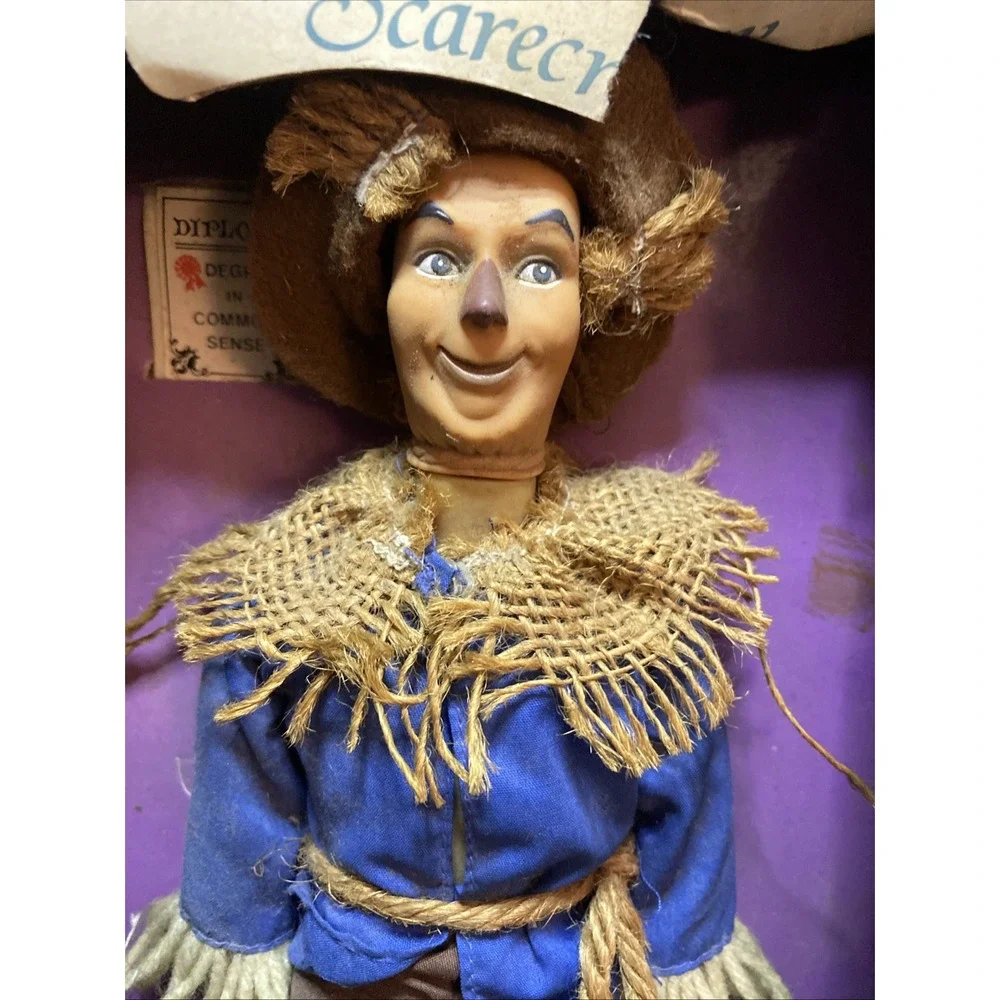 Vintage 1994 Scarecrow Wizard Of Oz In Box Box Has Damage See Pics